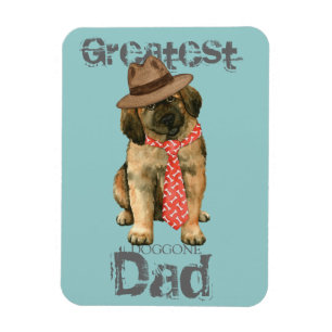 Leonberger Dad Magnet