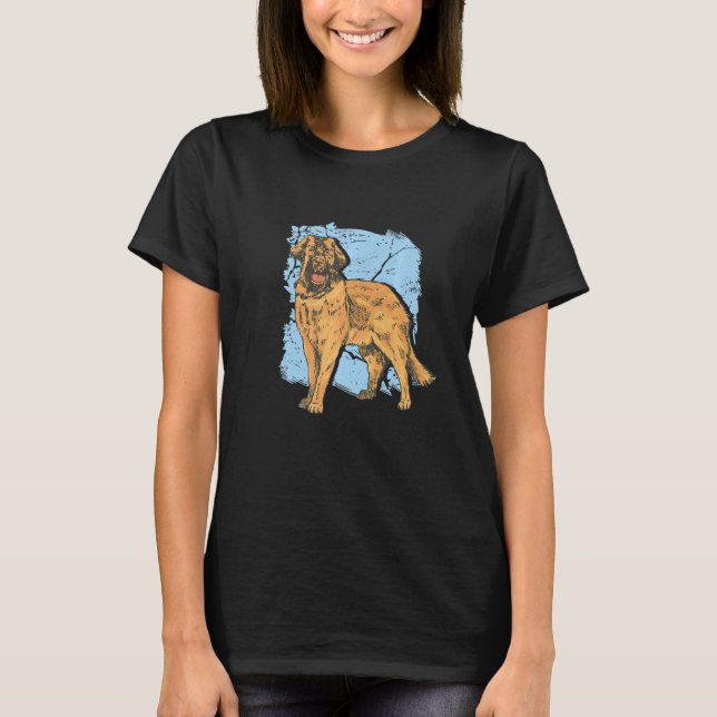 Leonberger Dog Breed Premium T-Shirt (Front)