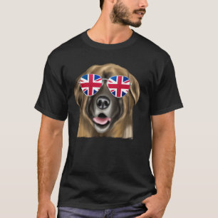 Leonberger Dog United Kingdom Sunglasses T-Shirt