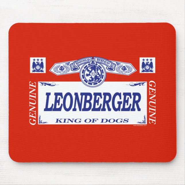 Leonberger Mouse Mat (Front)