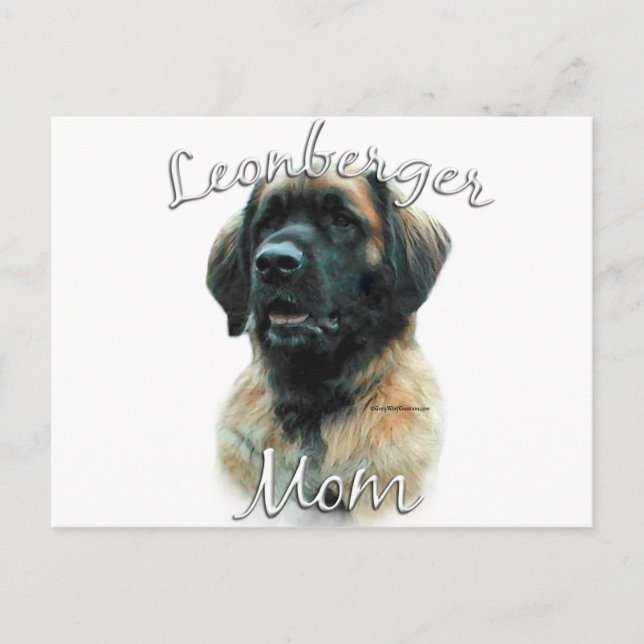 Leonberger Mum 2 Postcard (Front)