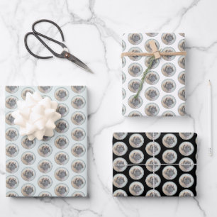 Leonberger Painting - Cute Original Dog Art Wrapping Paper Sheet