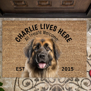 Leonberger Personalised Pet Doormat