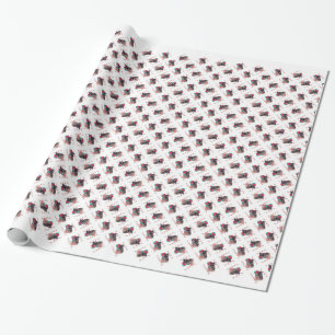 Leonberger Santa Paws Wrapping Paper