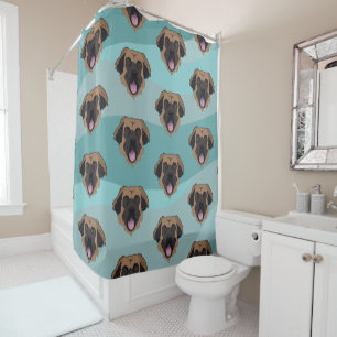  Leonberger  Shower Curtain