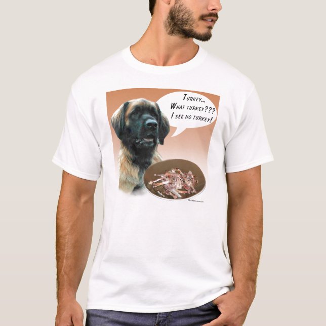 Leonberger Turkey T-Shirt (Front)