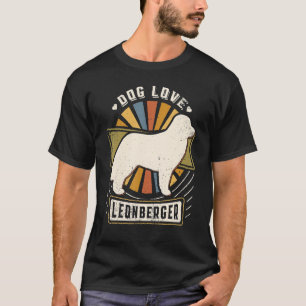 Leonberger Vintage Classic Retro Dog T-Shirt