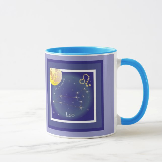 Leone 23 luglio al 22 agosto mug (Right)