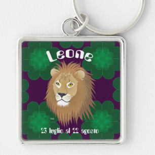 Leone 23 luglio al 22 agosto Portachiavi Key Ring