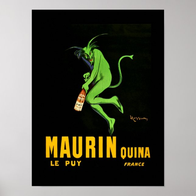 Leonetto Cappiello 1920's French Poster "Maurine" (Front)