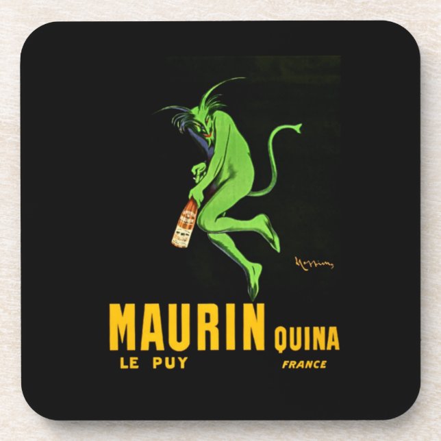 Leonetto Cappiello Maurin Apertif Advertising Coaster (Front)