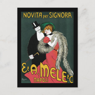 Leonetto Cappiello Novita Per Signora Postcard