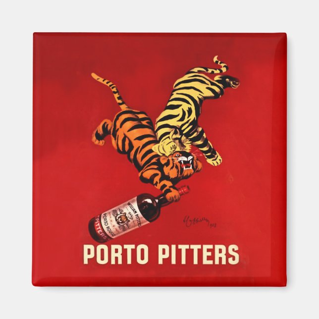 Leonetto Cappiello Porto Liqueur Advertising Magnet (Front)