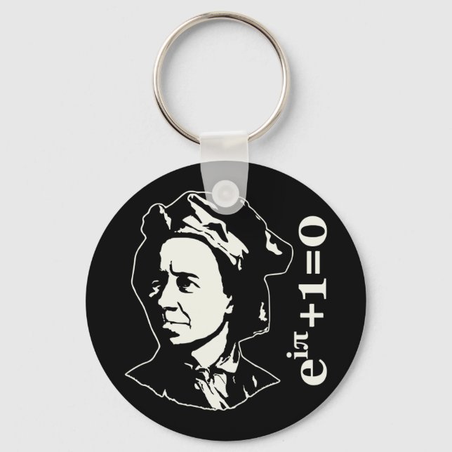 Leonhard Euler Key Ring (Front)