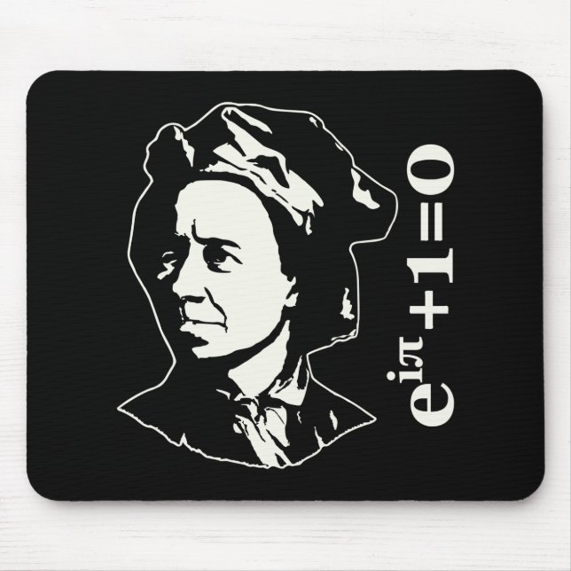 Leonhard Euler Mouse Mat (Front)