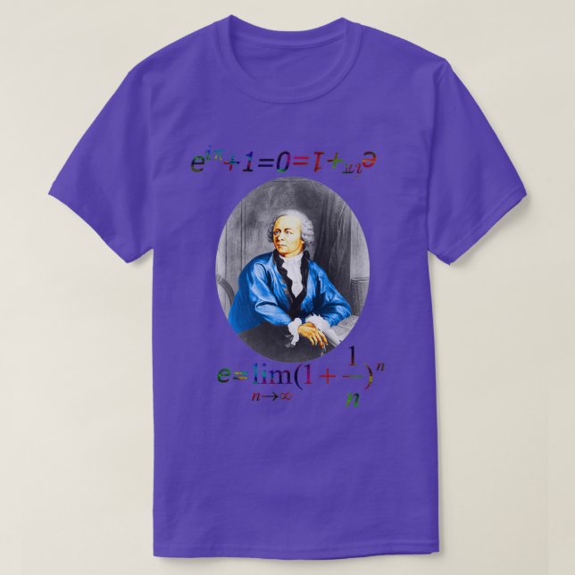 Leonhard Euler  T-Shirt (Design Front)