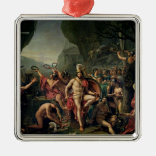 Leonidas at Thermopylae, 480 BC, 1814 Metal Tree Decoration