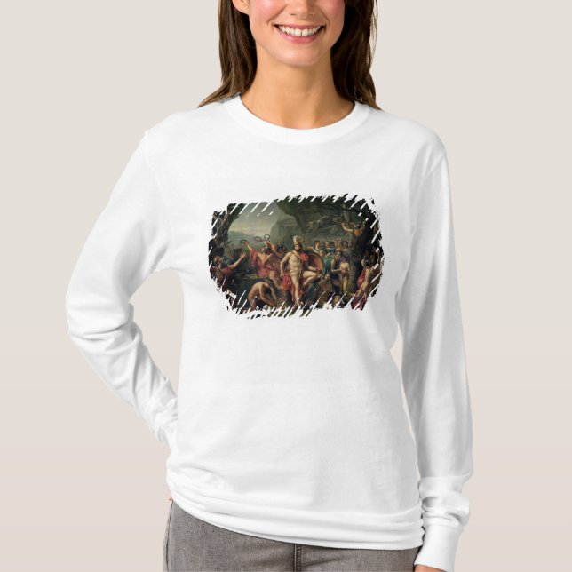Leonidas at Thermopylae, 480 BC, 1814 T-Shirt (Front)