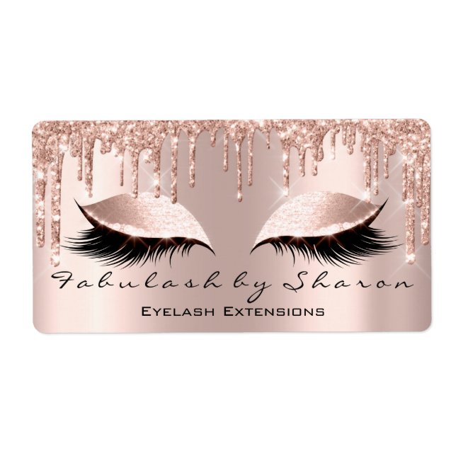 Leonor Makeup Artist Lashes Extension Rose Drips (Front)