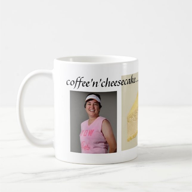 Leon's cheesecake club coffee mug (Left)