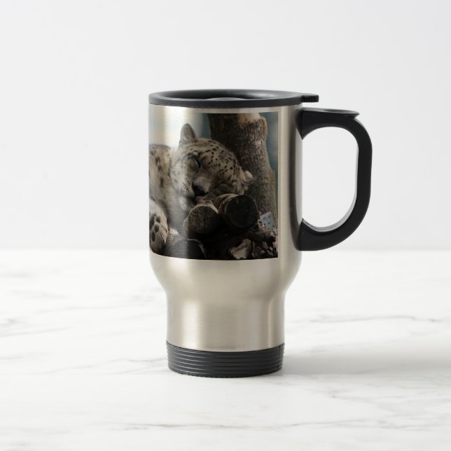 Leopard 002 travel mug (Right)
