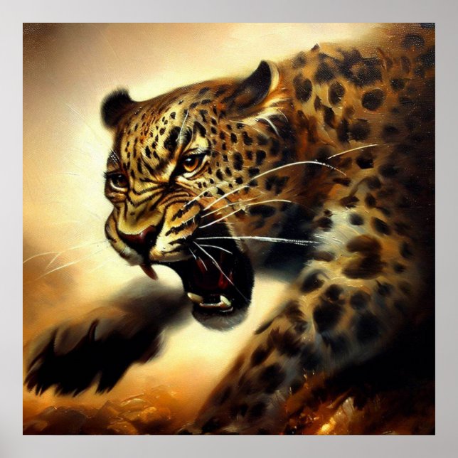 Leopard (11) Wild Cat  Poster (Front)