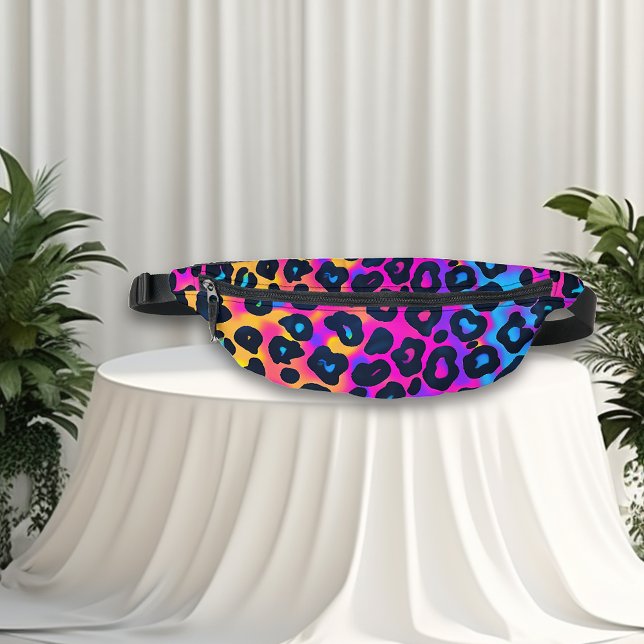  Leopard 80s Rock Neon Spots Bum Bags (Creator Uploaded)