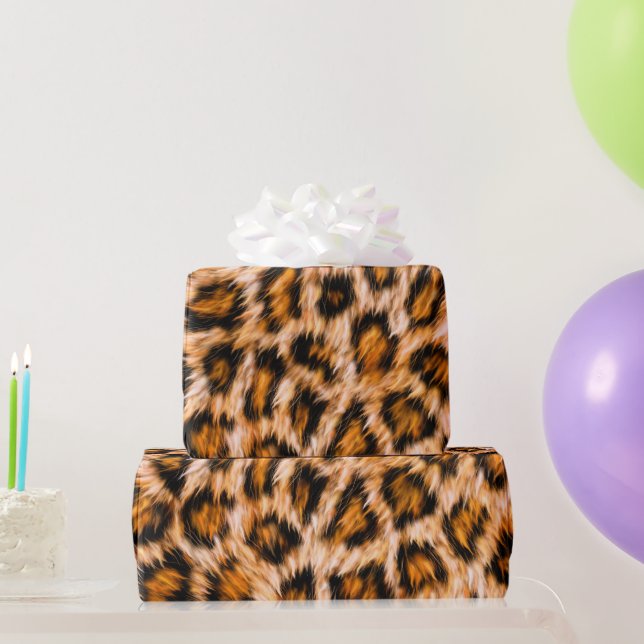 Leopard Abstract  Wrapping Paper (Party Gifts)