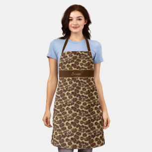 Leopard All-Over Print Apron