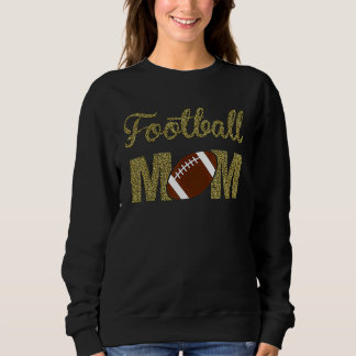 Leopard American Football Mum Family Matching Sist Sweatshirt