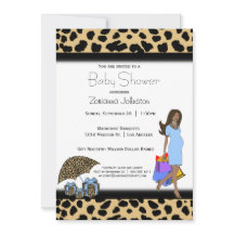 Leopard And Blue Print African American Mummy