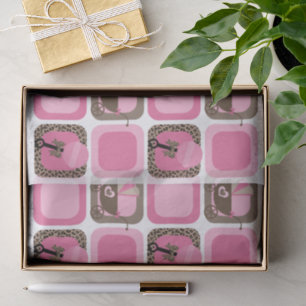 Leopard and Pink Baby Tissue Paper
