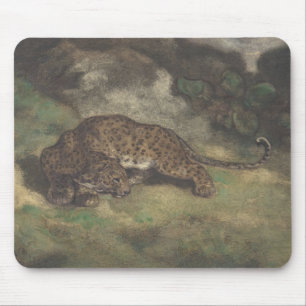 Leopard and Serpent Mouse Mat