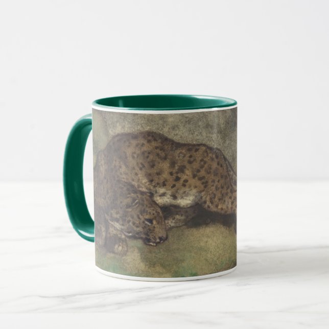 Leopard and Serpent Mug (Front Left)