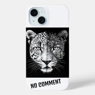 Leopard animal iPhone 15 case