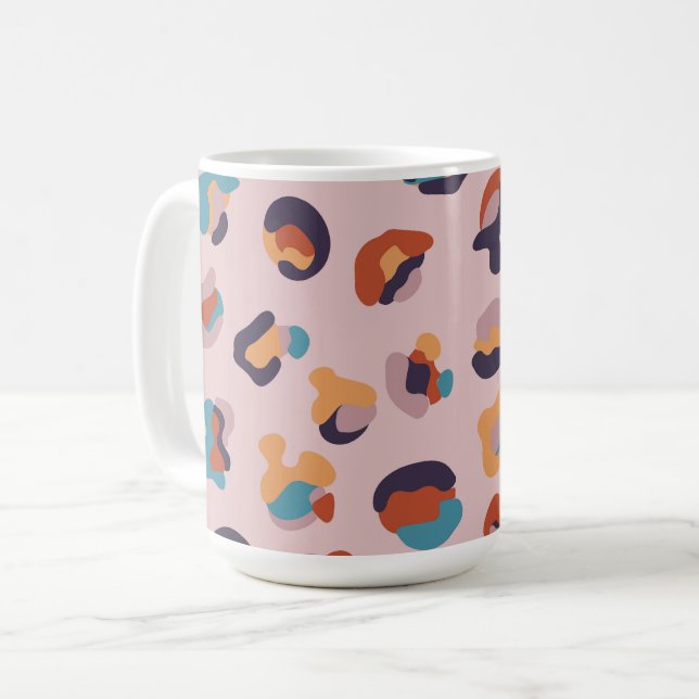 Leopard Animal  Coffee Mug (Front Left)