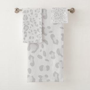 Leopard Animal Print Glam #35 #pattern #decor #art Bath Towel Set