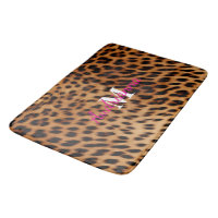 Leopard Animal Print Monogram