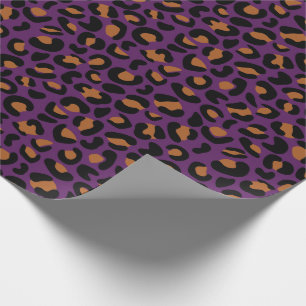 Leopard Animal Print Mother's Day Gifts Seamless Wrapping Paper