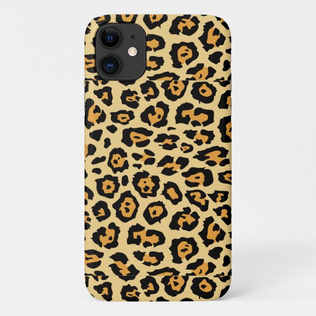 Leopard Animal Print Pattern-25560 Case-Mate iPhone Case (Back)