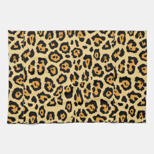 Leopard Animal Print Pattern-25560 Tea Towel