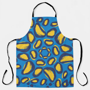 Leopard animal print pattern apron