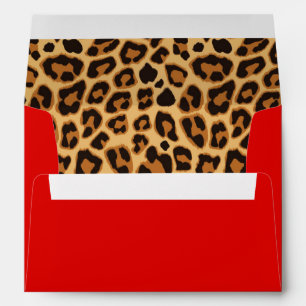 Leopard Animal Print Skin Pattern Envelope