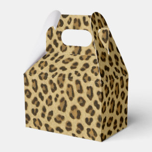 Leopard Animal Print Skin Pattern   Favour Box