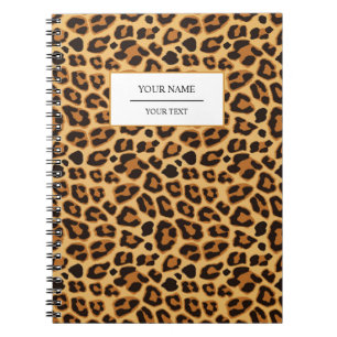 Leopard Animal Print Skin Pattern Notebook