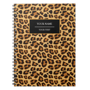 Leopard Animal Print Skin Pattern Notebook