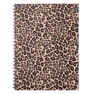 Leopard Animal Print Spiral Notebook School/Office