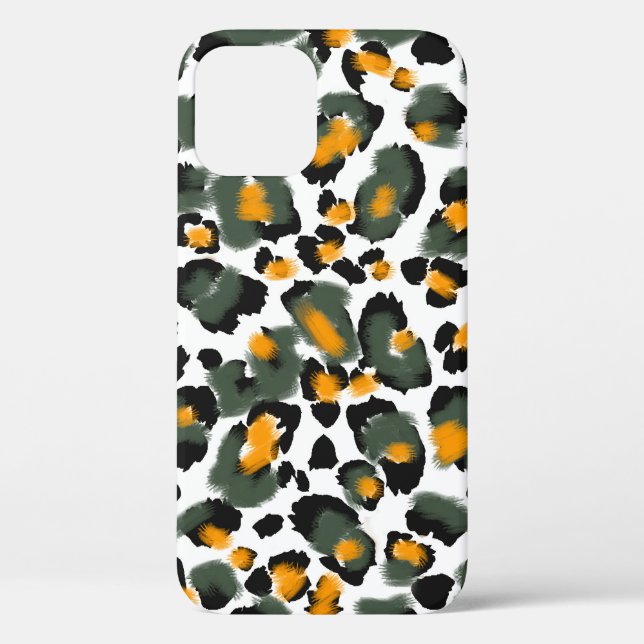 Leopard Animal Print Texture Background Case-Mate iPhone Case (Back)