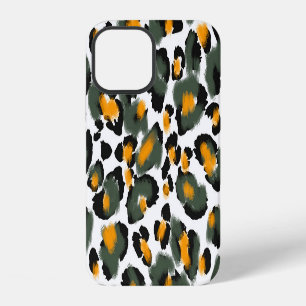 Leopard Animal Print Texture Background iPhone 12 Case
