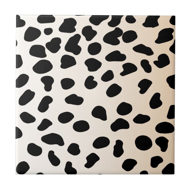 Leopard animal print tile (Front)